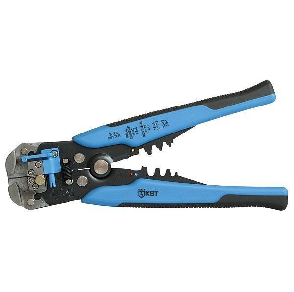 Съемник изоляции WS-04А (KBT) снятие изоляции 0,05-6 мм., резка, до 6 мм опрессовка 0,5-6 мм