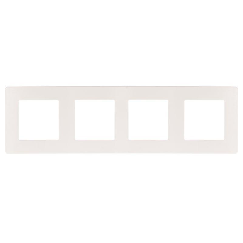 Рамка 4-м 12-5104-01 сатин бел. Эра Б0052529