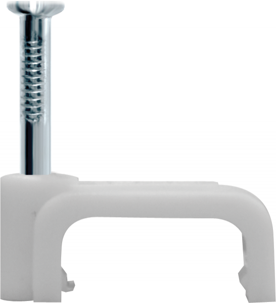 Скоба крепежная для кабеля Navigator  NCS-10-50  плоская, d10 (50шт в упаковке))(1шт=1 упаковке) 71 085