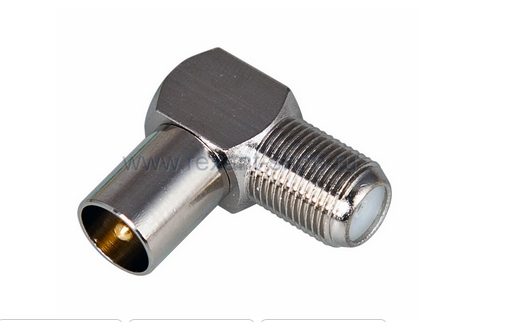 Переходник F-гнездо - TV-штекер угловой  PROCONNECT (05-4311-4) 05-4311-4