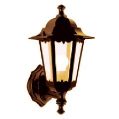 Светильник садово-парковый TDM 6100-11 садово-парковый шестигранник, 100Вт, верх, бронза SQ0330-0016