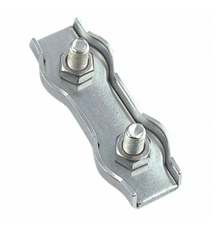 Зажим для троса Duplex 6 мм (1 шт) - ярлык Tech-Krep