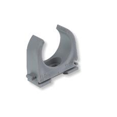 Держатель-клипса универсальная 16мм. серая