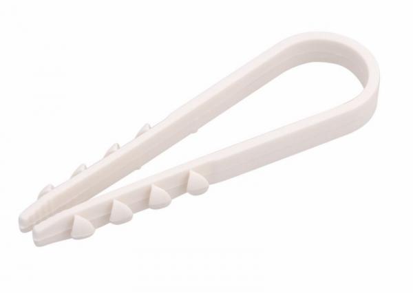 Дюбель-хомут  5-10 круглый белый (уп.100 шт.) PROCONNECT 07-4501-2